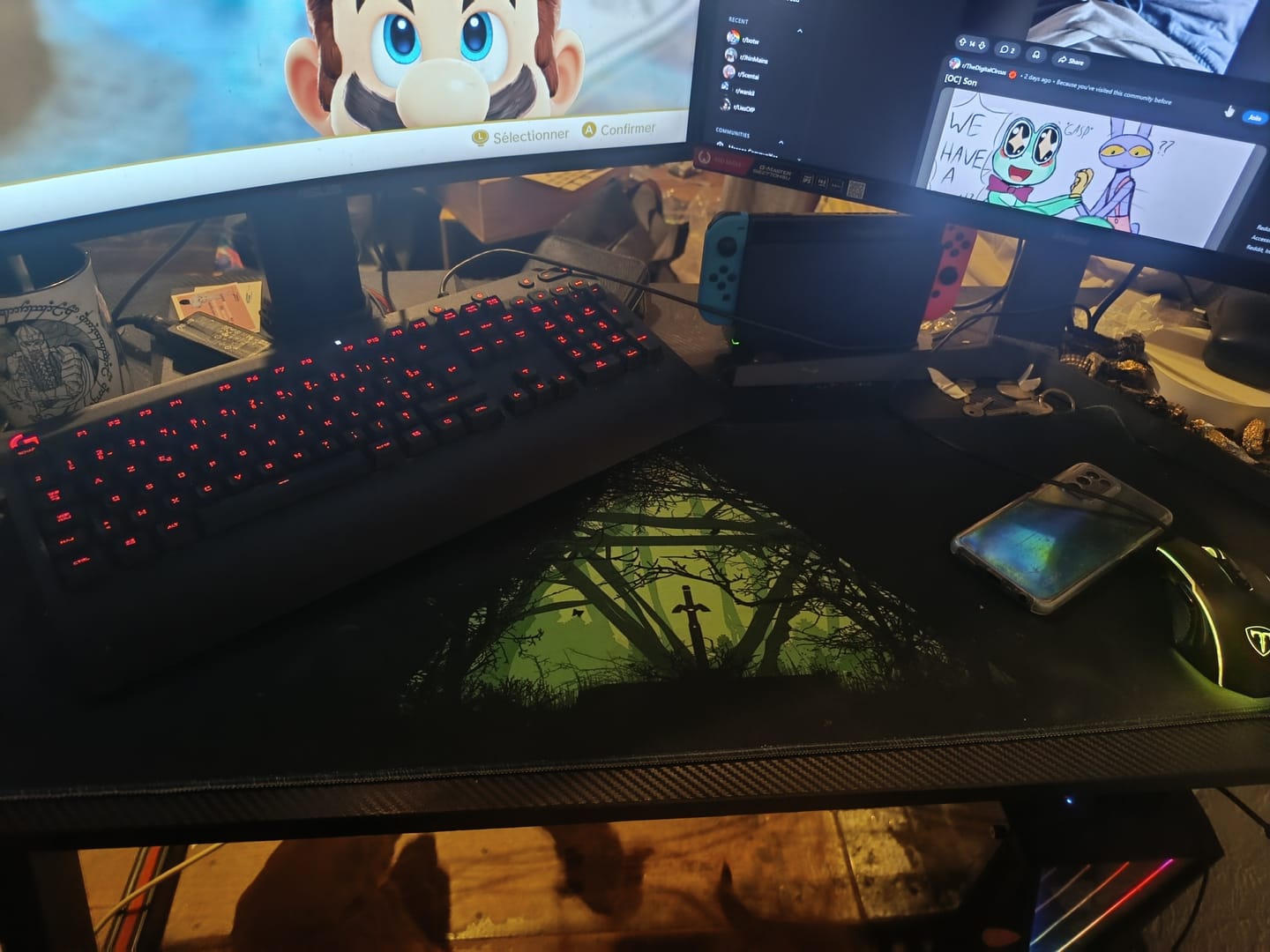 Customer photo review of Sword In The Forest