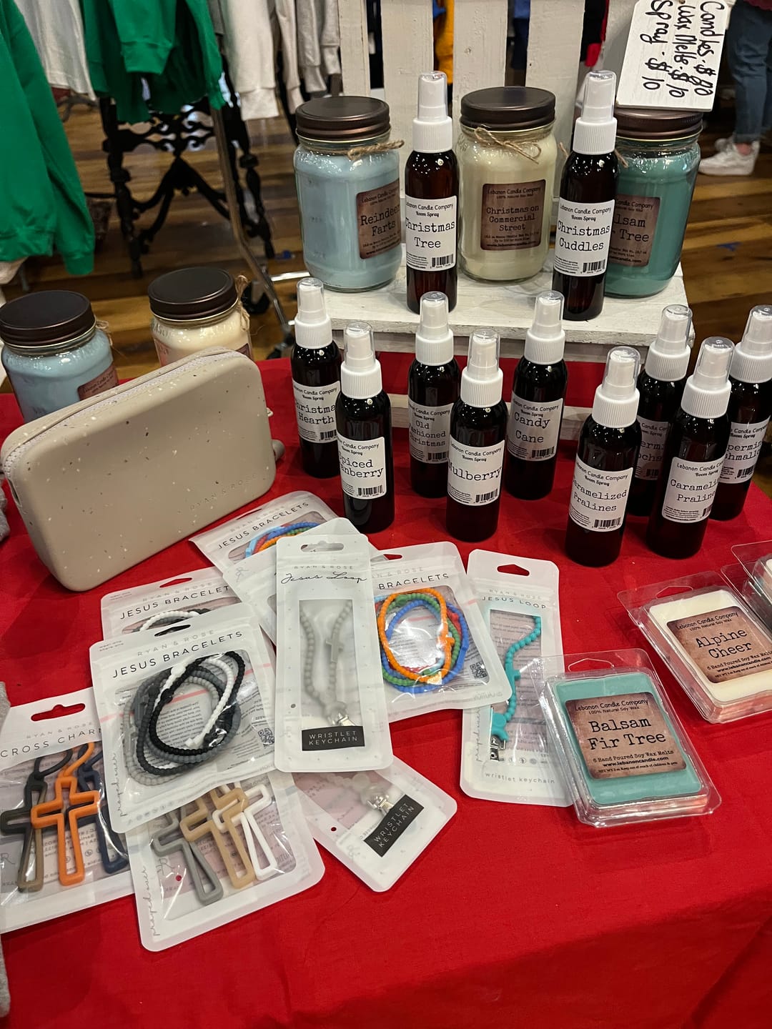 Customer photo review of Balsam Fir Tree Wax Melt