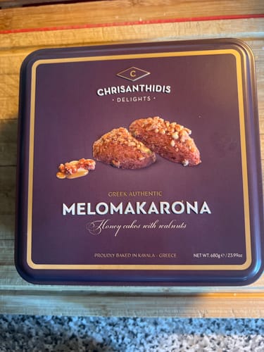 Customer photo review of Melomakarona Chrisanthidis - 680g