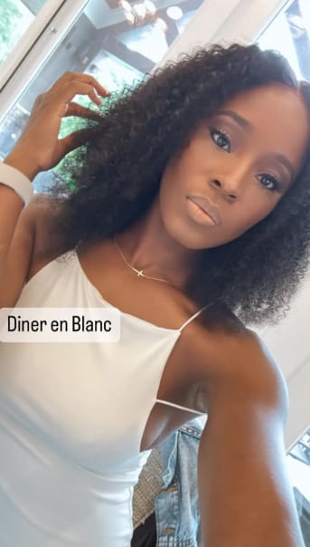 Customer photo review of Wavymy Afro Curly 7x5 HD Lace Closure Wig Pre-bleached Wear & Go Glueless Wigs Dome Cap 180% Density