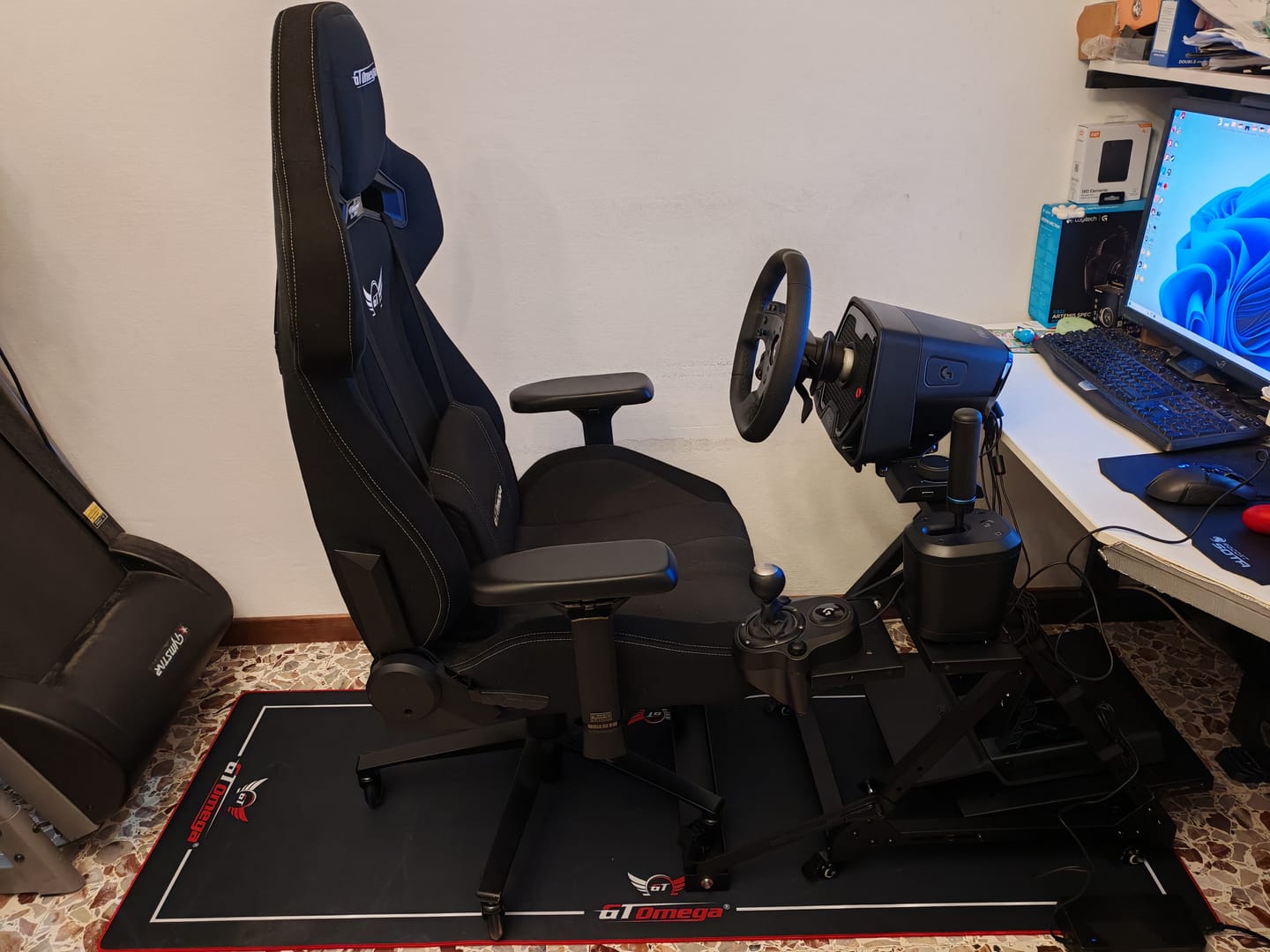 Customer photo review of Sim Racing Caster Wheels