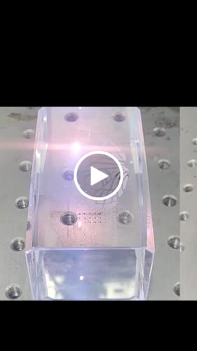 Customer video review of Cloudray UV-P Pro Series 5-in-1 5W 10W 15W UV Laser Water-Cooled Autofocus 3D, 2.5D, Inner & Surface Engraver compatible with Lightburn