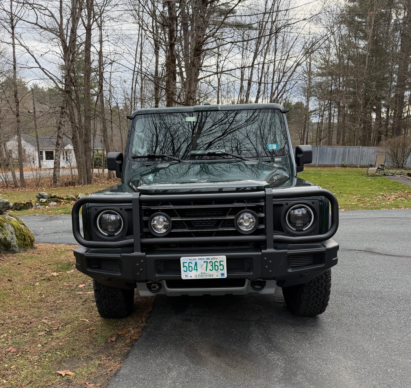 Customer photo review of Ineos Grenadier Bull Bar