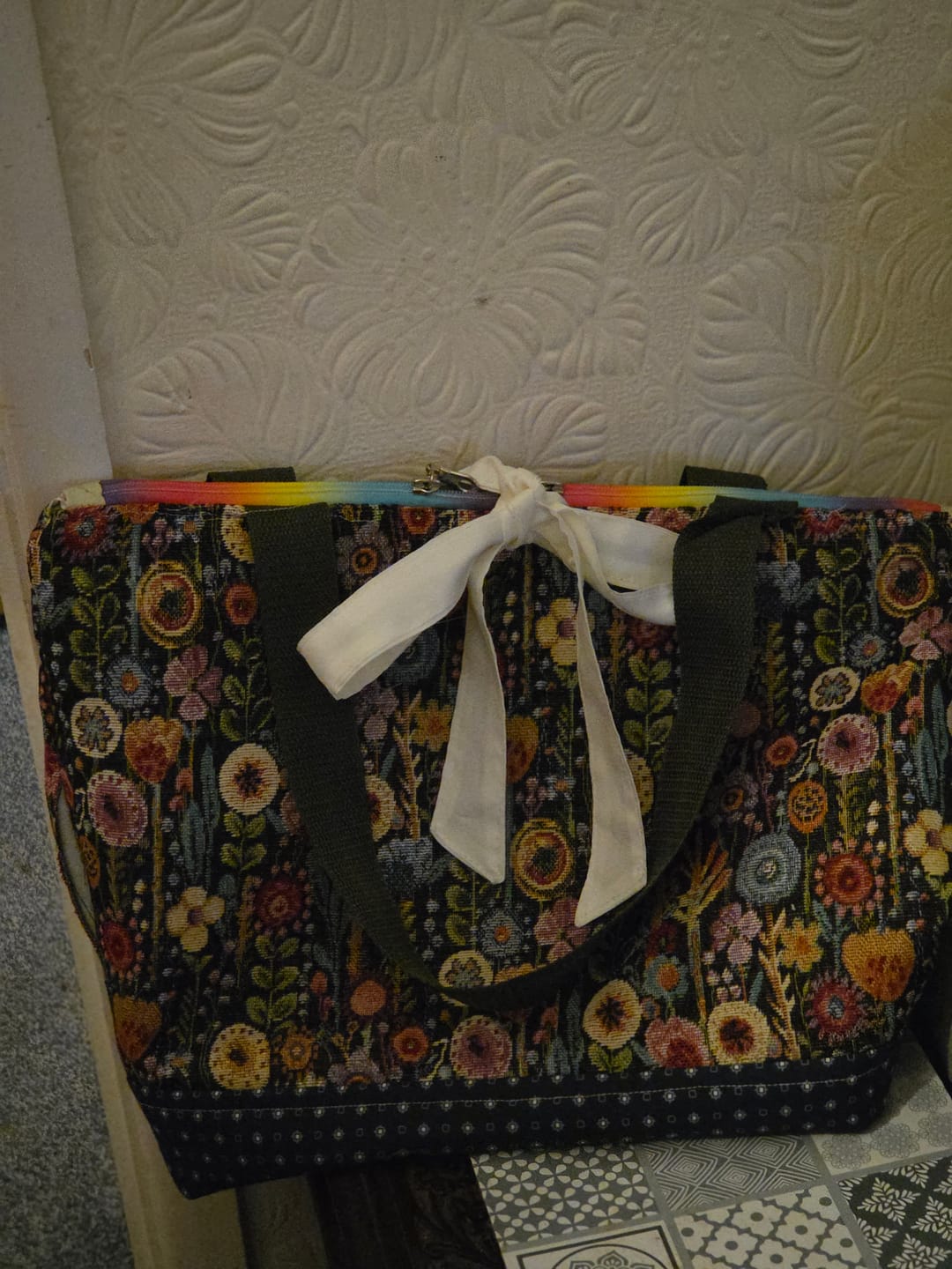 Customer photo review of Kew Gardens Tapestry Fabric