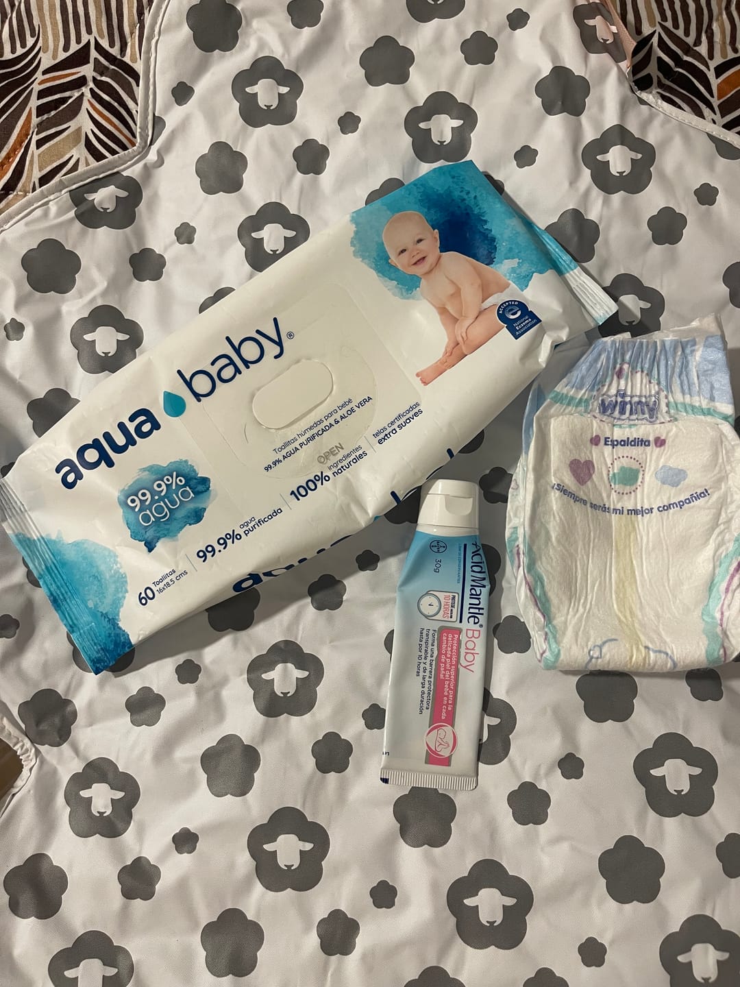 Customer photo review of Aqua Baby 12 Bolsas de 60 Toallitas Húmedas