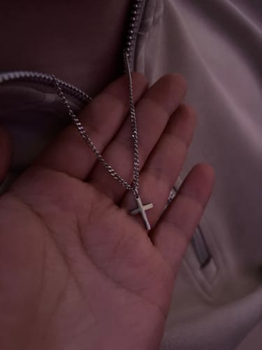 Customer photo review of CROSS CHAIN | Silver