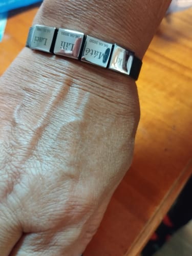 Customer photo review of Bracelet: Lux