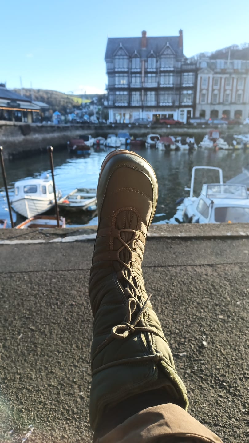 Customer photo review of Vaistoa Hanki 2 | Barefoot Winter Boots