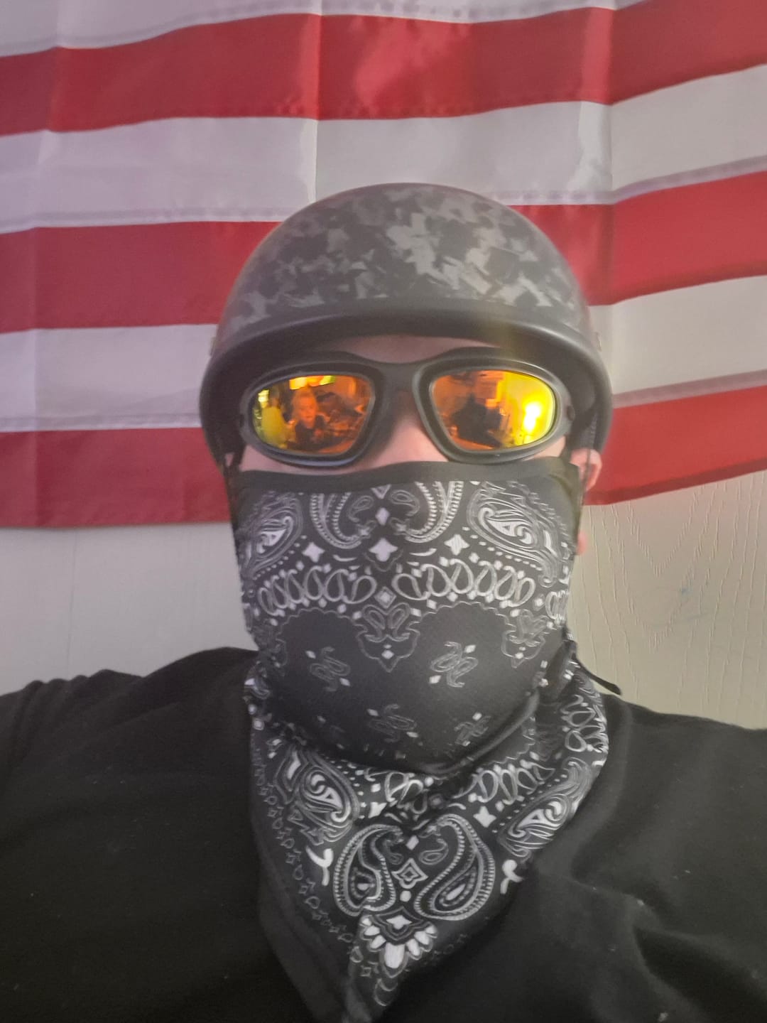 Customer photo review of Breathable UV-Block Neck Gaiter Bandana