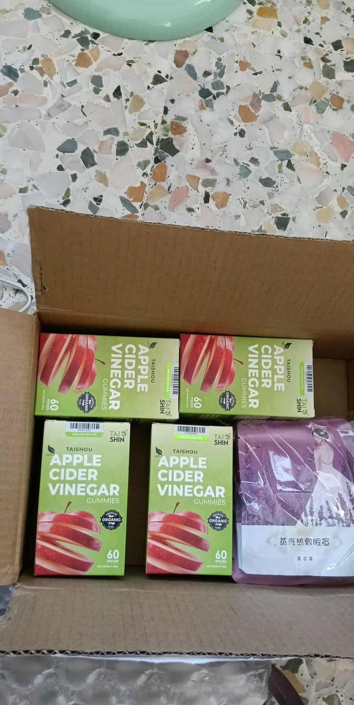 Customer photo review of Taishou Apple Cider Gummies