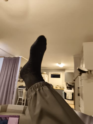 Customer photo review of Støttestrømper