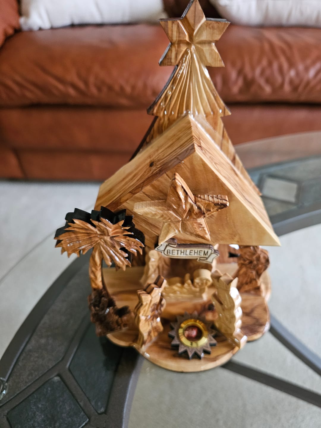 Customer photo review of Holy Land Nativity Scene with Music Box