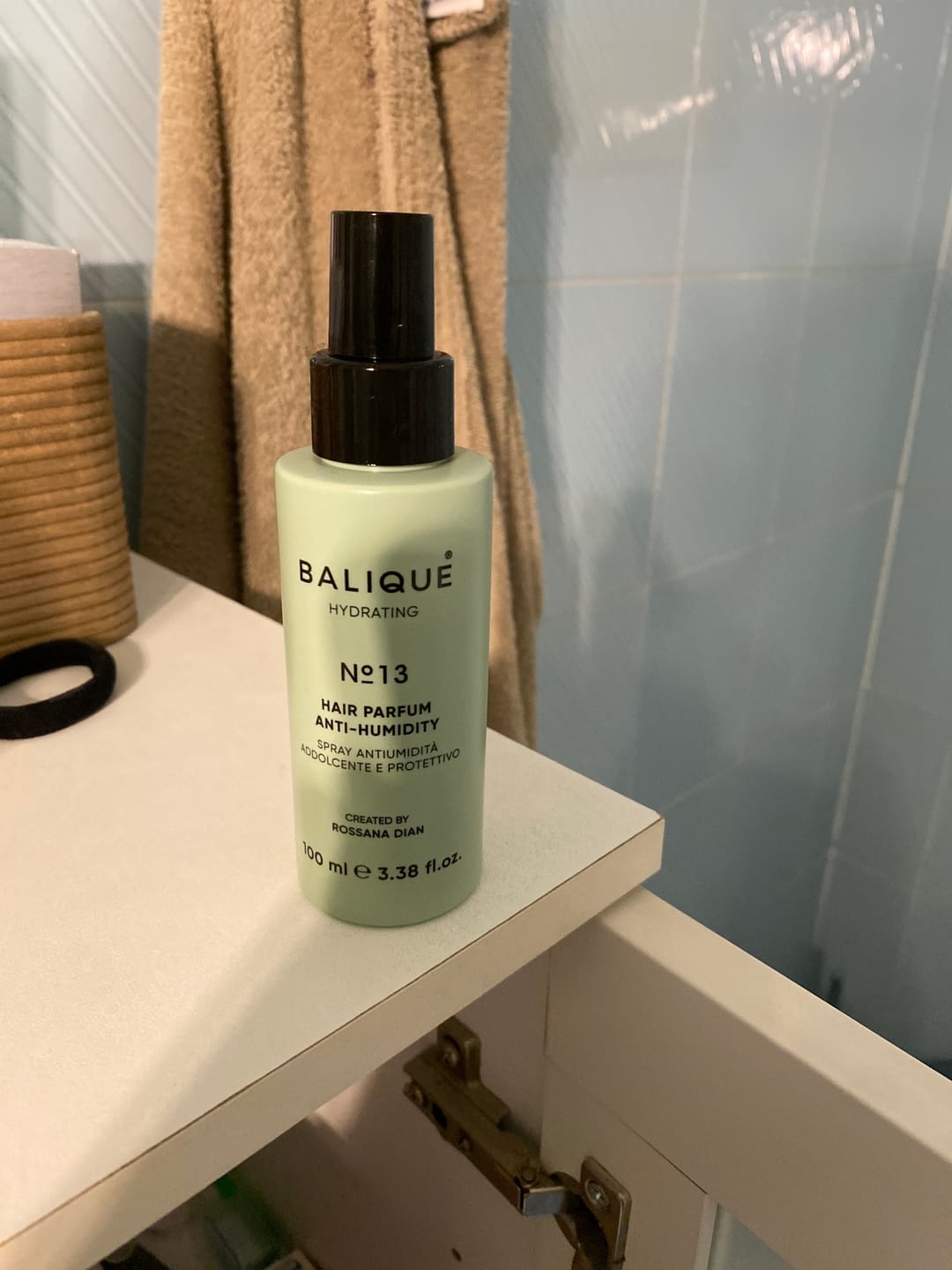 Customer photo review of N°13 - HAIR PARFUM ANTI HUMIDITY - 100 ML
