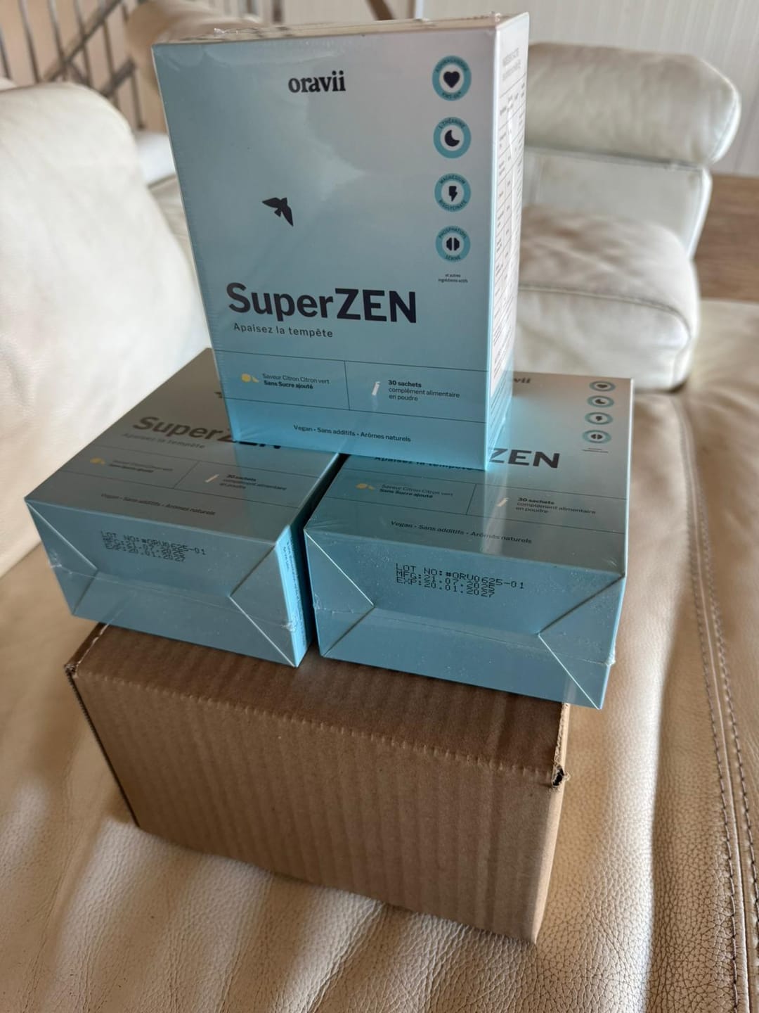 Customer photo review of SuperZEN – Complément Anti-Cortisol