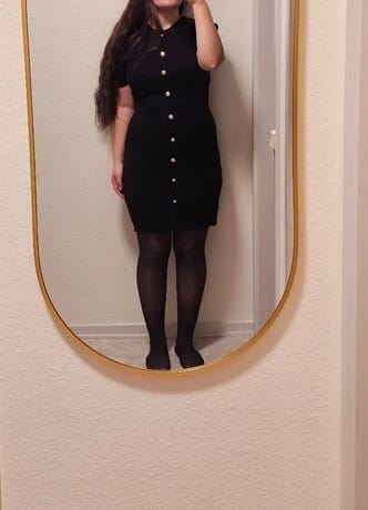Customer photo review of Collant Polaire Peau Noire