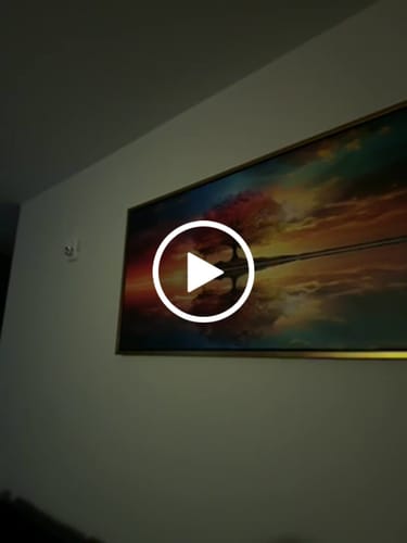 Customer video review of BEAUTIFUL REFLECTION CANVAS