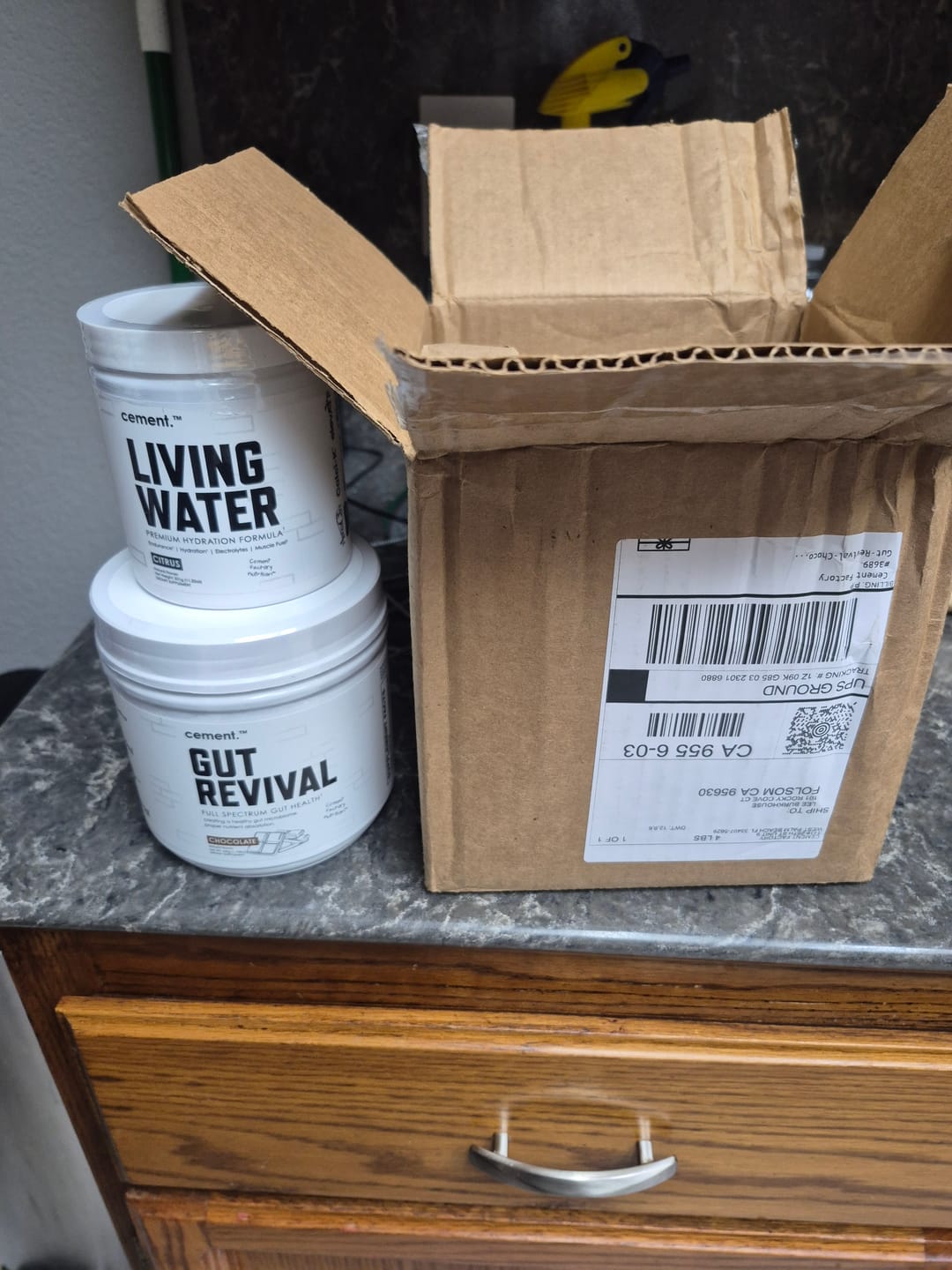 Customer photo review of Cement Factory GUT REVIVAL Gut Health Formula