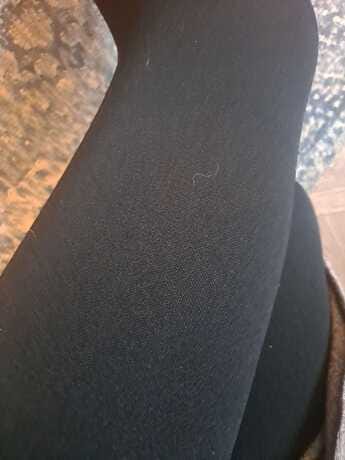 Customer photo review of Collant Polaire Peau Noire