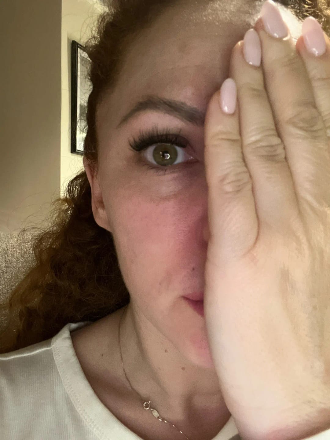 Customer photo review of MagLuxe™ Magnetic Lashes