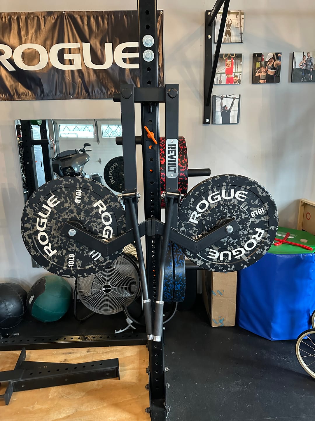 Customer photo review of Revolt Lateral Raise Attachment