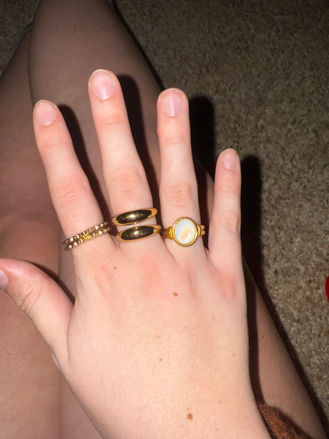 Customer photo review of Kai Mother Of Pearl Ring (Bundle)