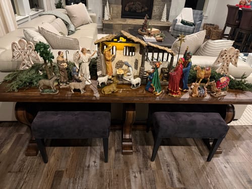 Customer photo review of Three Kings Gifts 14" Collection – Real Gold, Frankincense & Myrrh