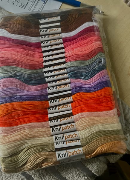 Customer photo review of Mending Threads