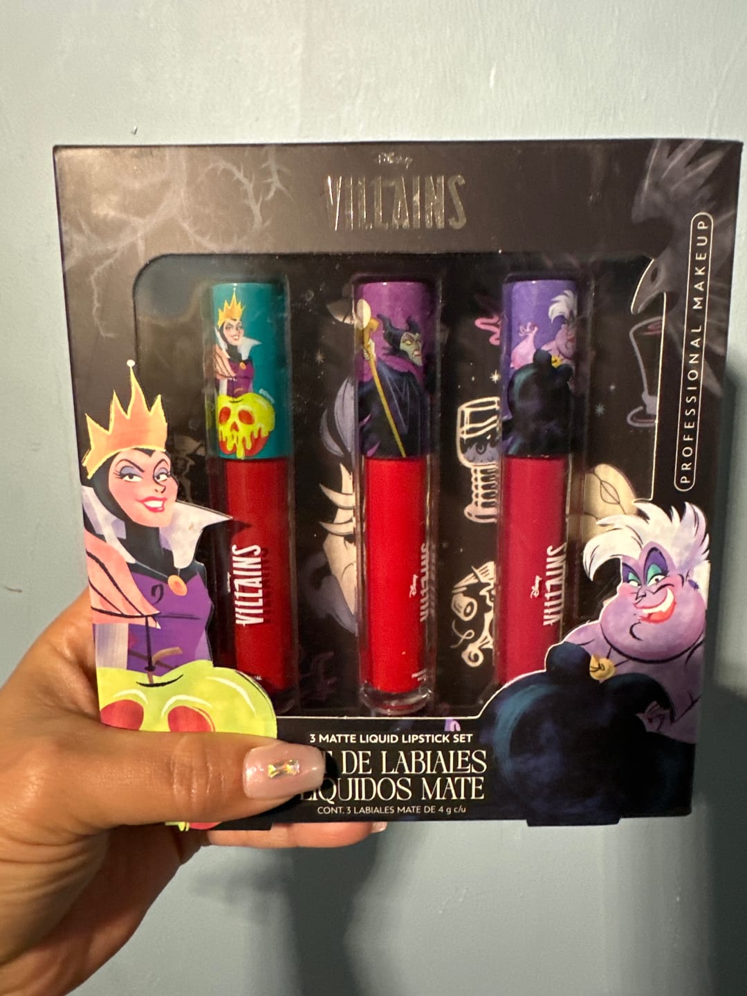 Customer photo review of Set de Labiales Líquidos Mate 3 Villanas