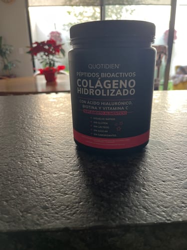Customer photo review of Kit Collagen Booster (56% OFF): 1 Serum Vit C 30ml + 1 Colágeno Hidrolizado 500g