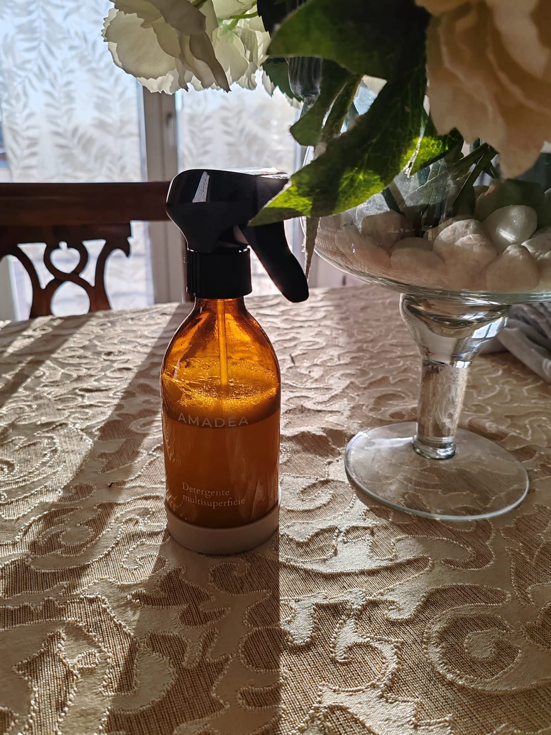 Customer photo review of Kit Detergente multisuperficie "Cotone di Camelia" 300ml + 1 Litro