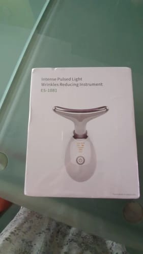 Customer photo review of Masajeador Facial Radiofrecuencia - PerfectSkin
