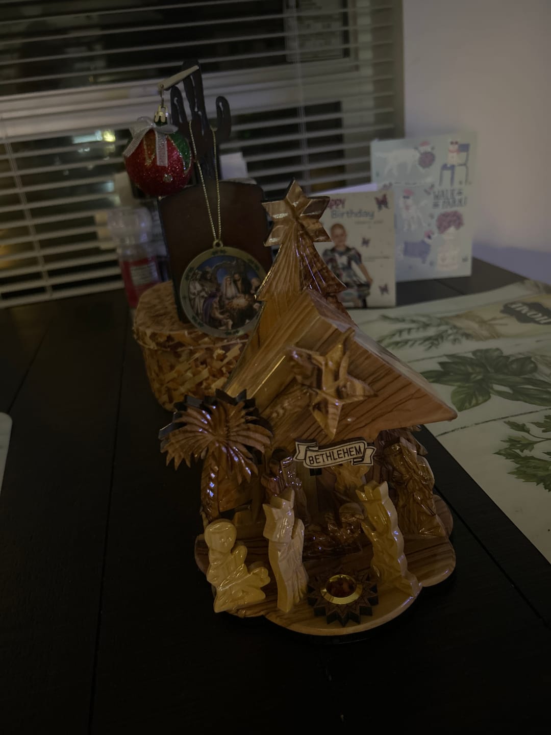 Customer photo review of Holy Land Nativity Scene with Music Box