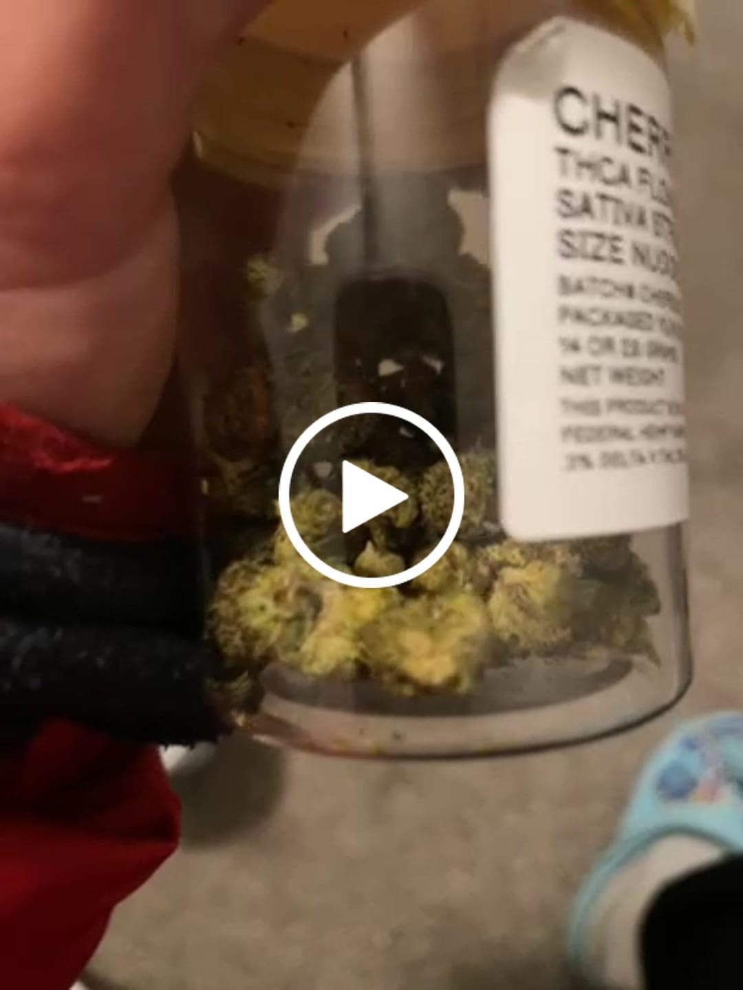 Customer video review of CHERRY PIE THC FLOWER THCa AAA Exotic Flower 14g 28g 32% HYBRID