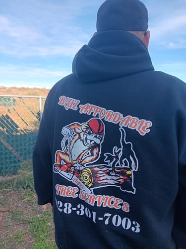 Customer photo review of Custom Hooded Sweatshirt