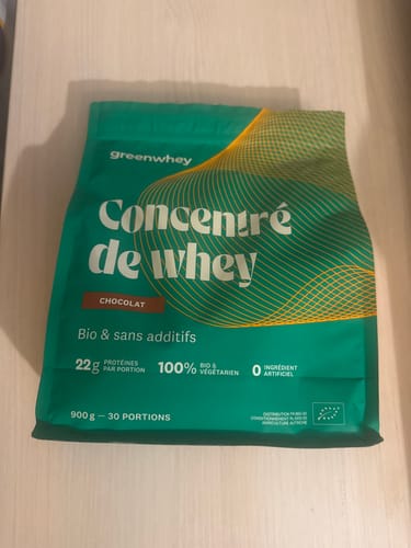 Customer photo review of Protéine de Whey Bio