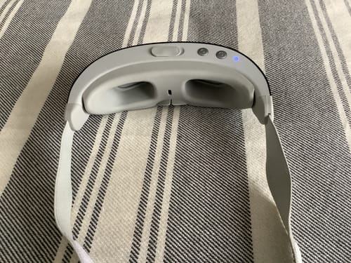 Customer photo review of Steam Therapy Goggles