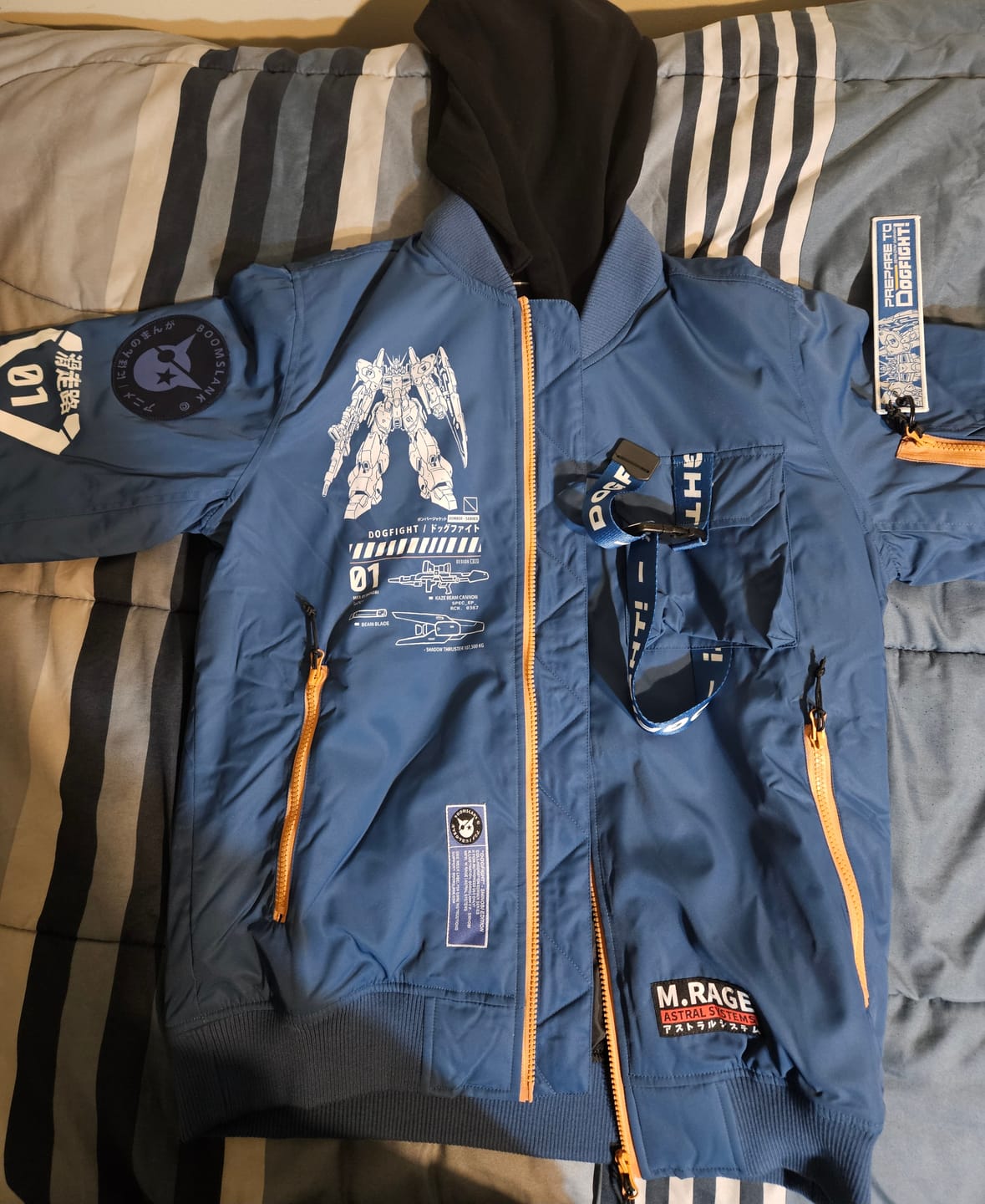 Customer photo review of Dogfight (Boomslank x M.RAGE) Bomber Jacket