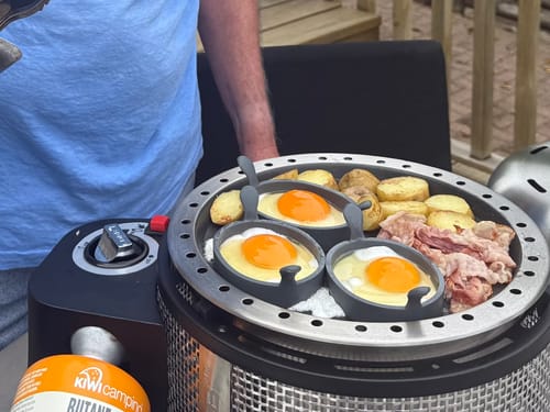 Customer photo review of COBB Grill Gas Bundle