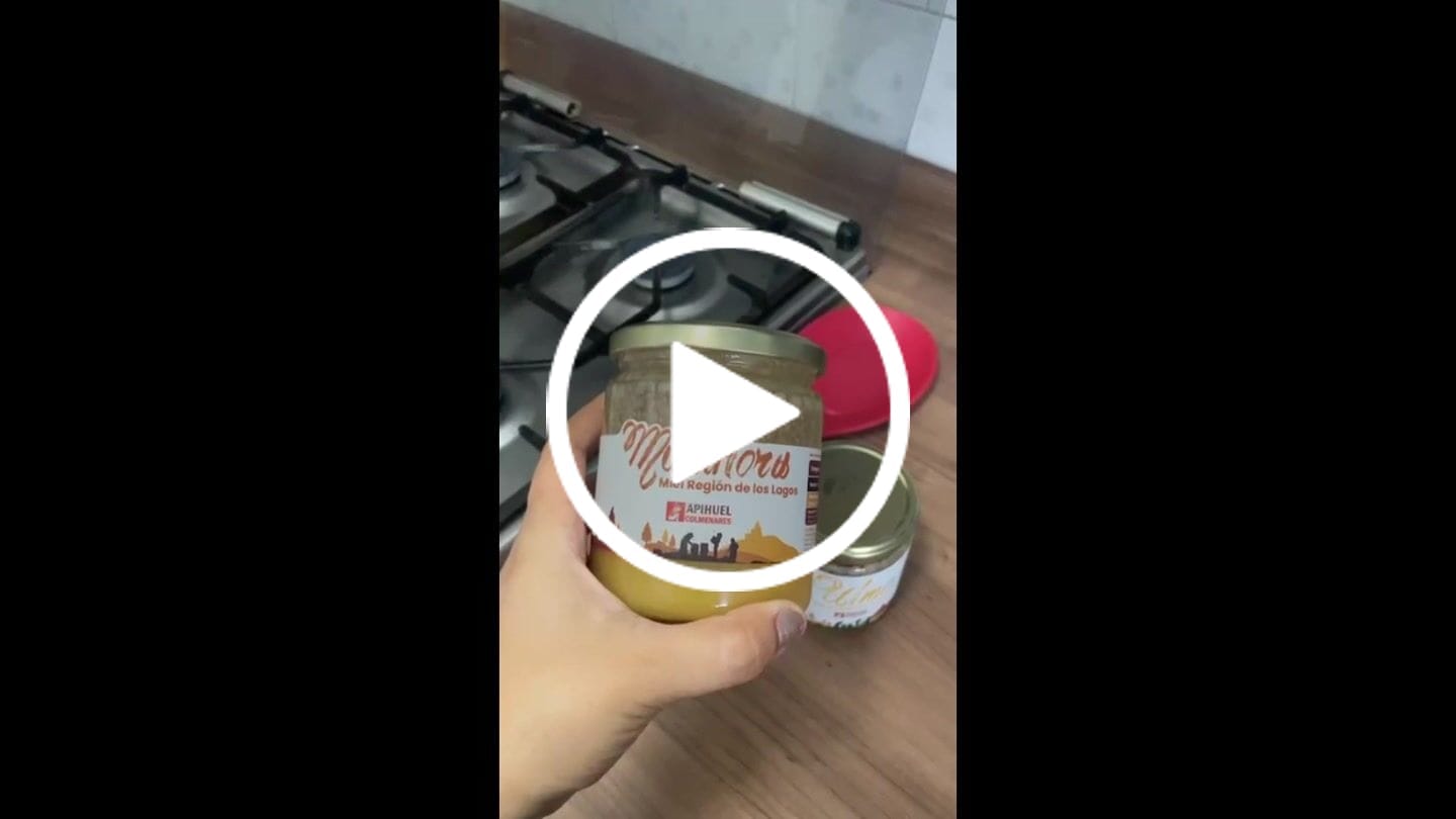 Customer video review of Miel Multiflora de La Región de Los Lagos 515 grs