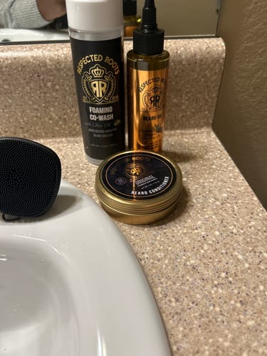 Customer photo review of Beard Care Kit