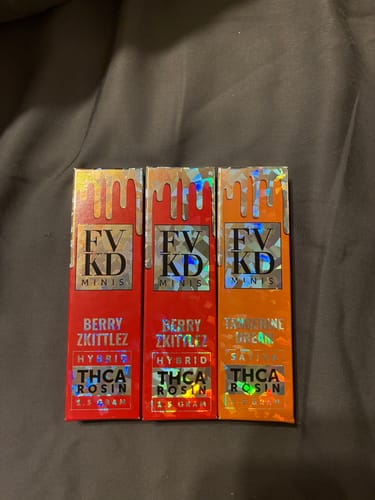 Customer photo review of FVKD MINIS THCA ROSIN DISPOSABLE 1.5G ,III