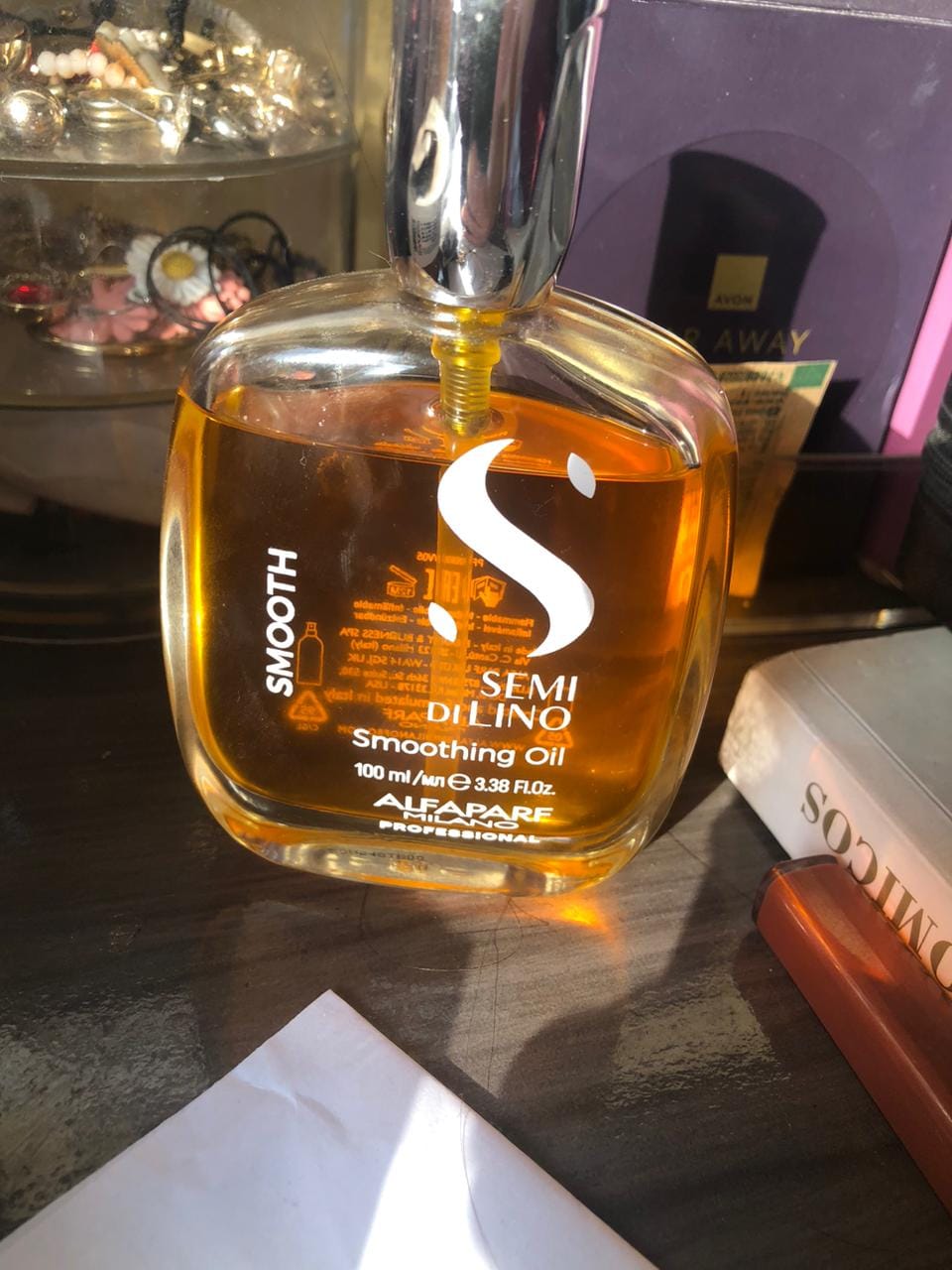 Customer photo review of Óleo Capilar Antifrizz 100ml Alfaparf Milano