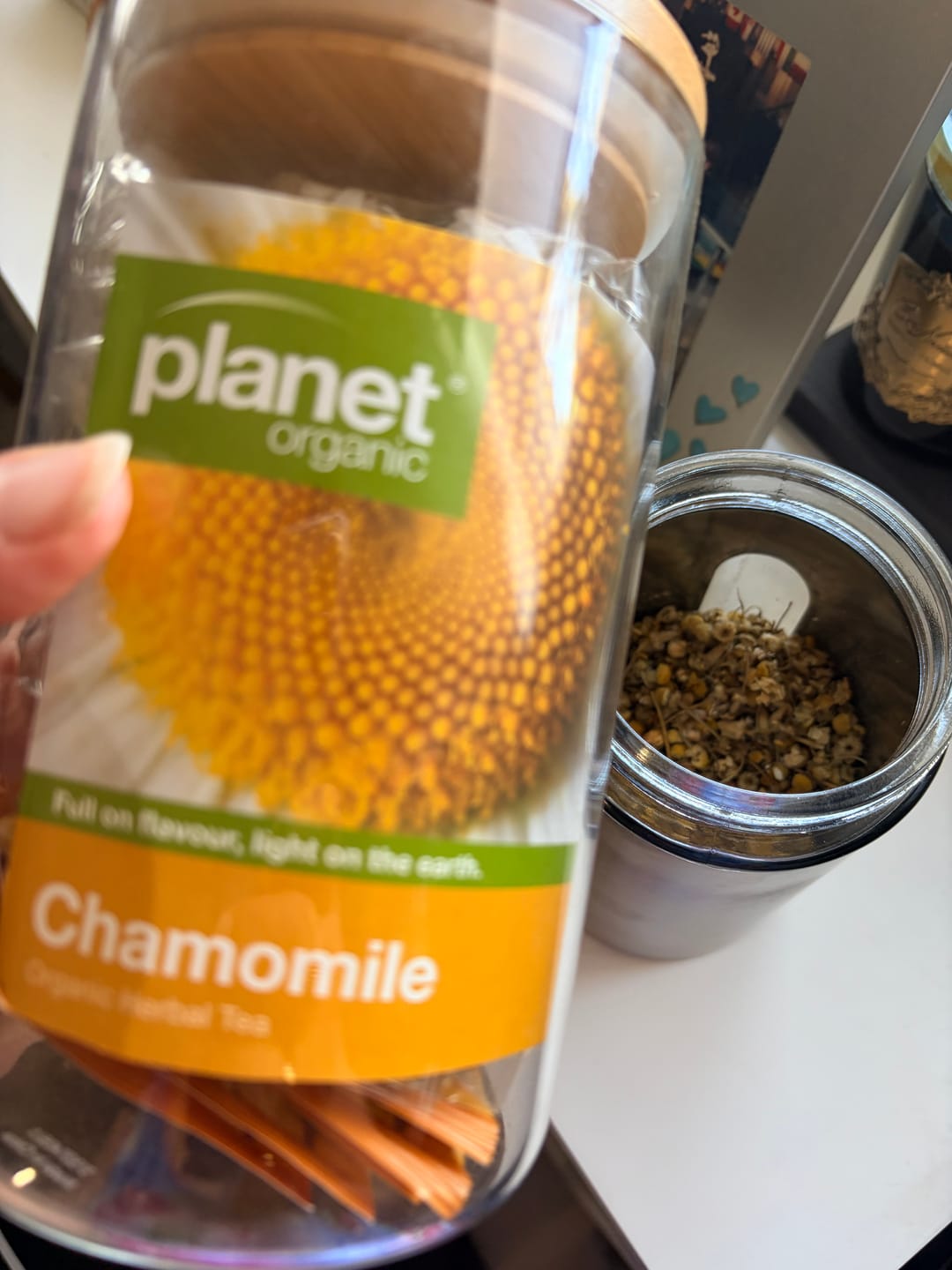 Customer photo review of Chamomile Tea 50 Tea Bags - Certified Organic