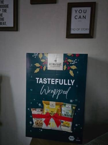Customer photo review of Vorverkauf - Heimatgut Bio Snack Adventskalender