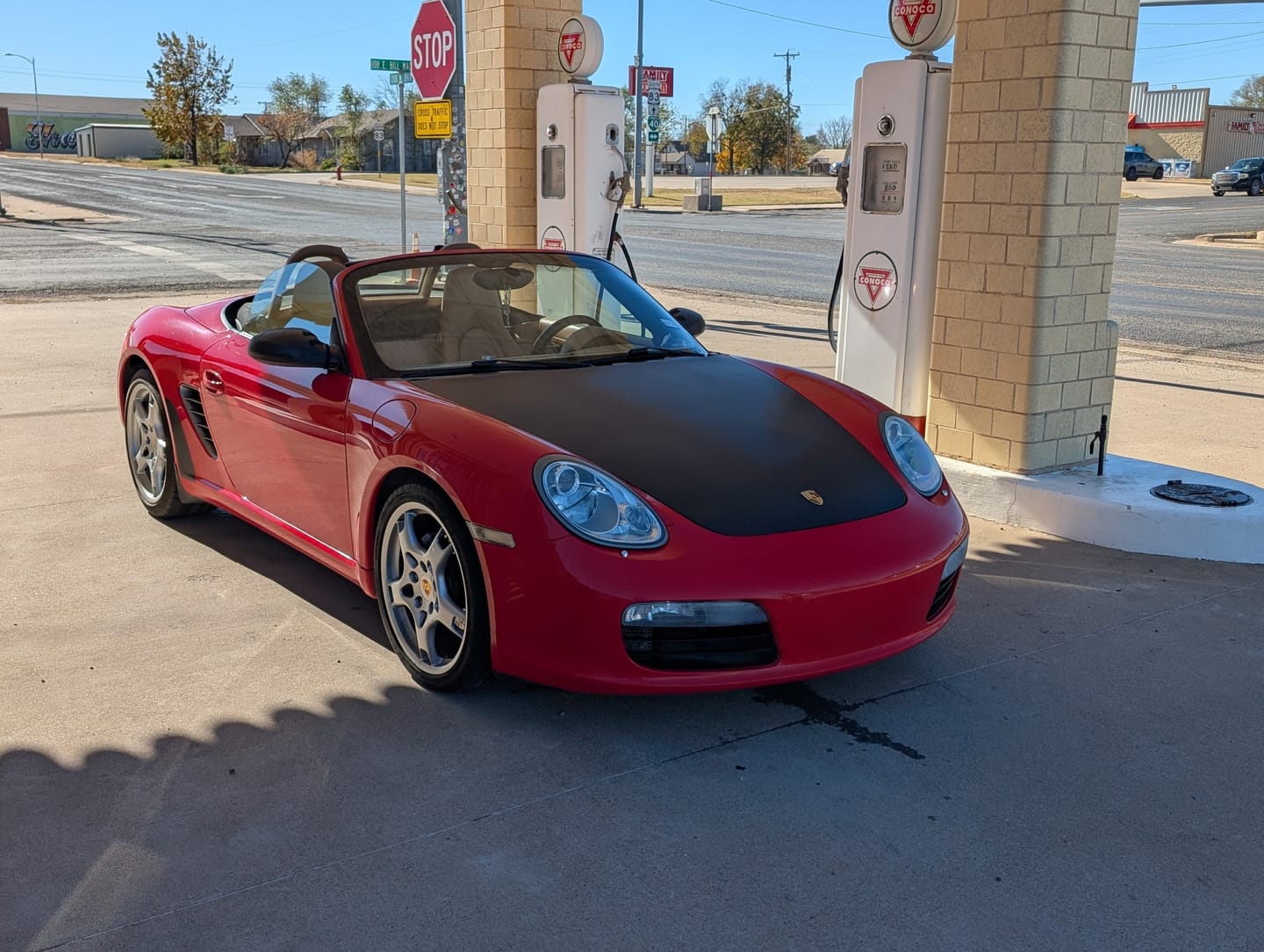 Customer photo review of Gloss Classic Black Carbon Fiber Vinyl Wrap