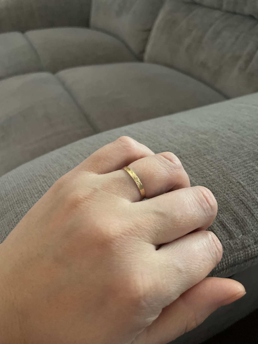 Customer photo review of Sarai Sun Rise Ring
