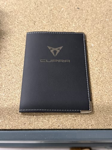 Customer photo review of Porte carte grise  Cupra