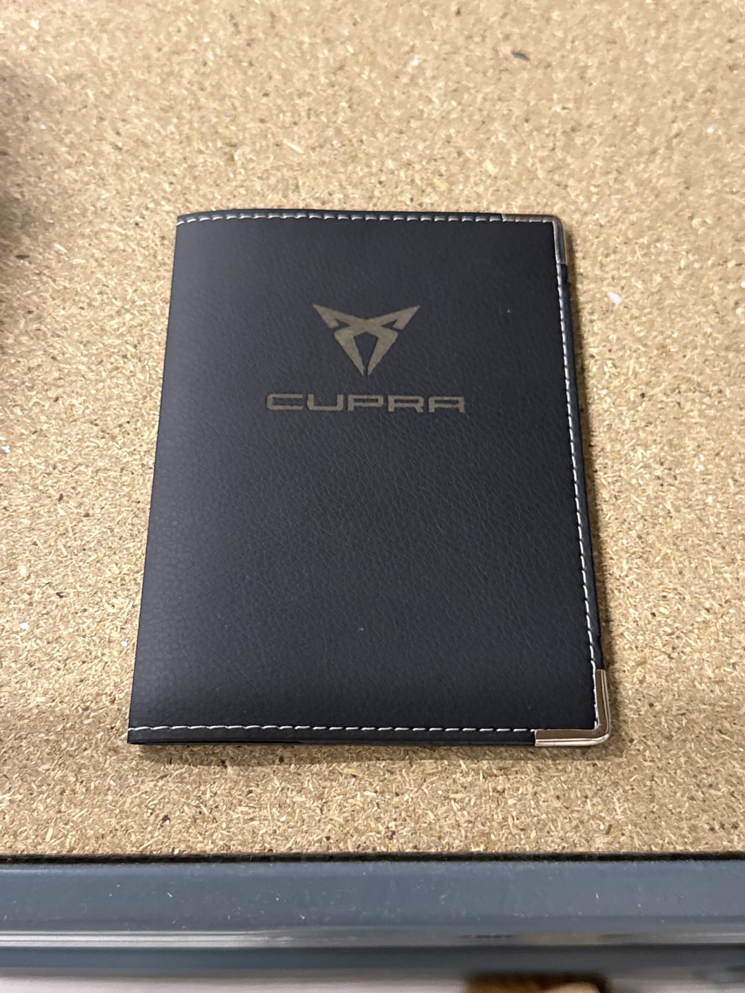 Customer photo review of Porte Carte Grise Cupra