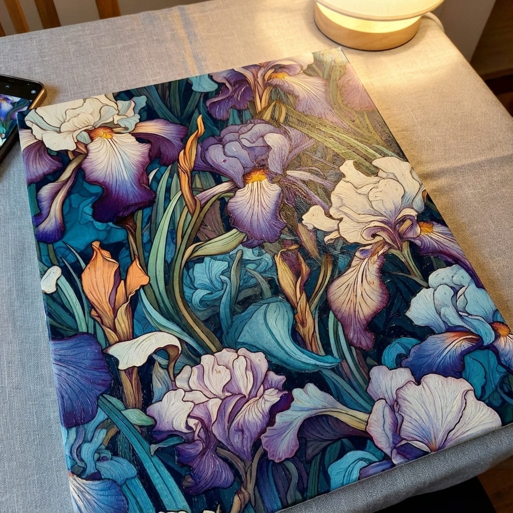 Customer photo review of Floral Noir II