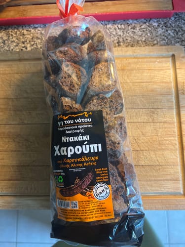 Customer photo review of Carob croutons - 6x400g
